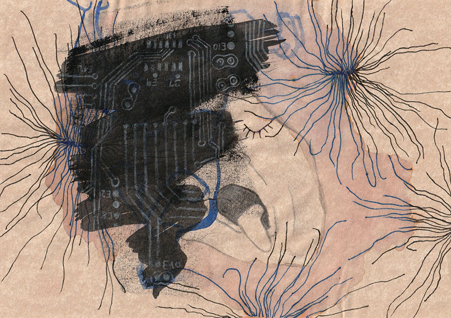 Kreative Bildideen in A5Birgit Totzke, Mischtechnik, Bildideen