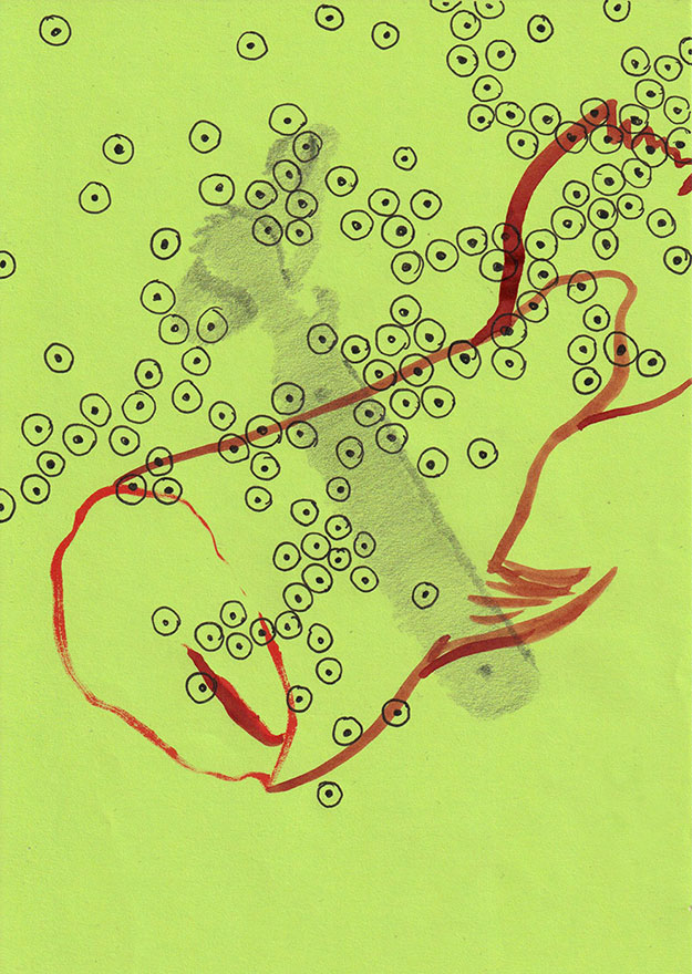 Kreative Bildideen in A5Birgit Totzke, Mischtechnik, Bildideen