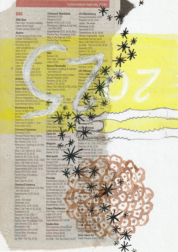 Kreative Bildideen in A5Birgit Totzke, Mischtechnik, Bildideen