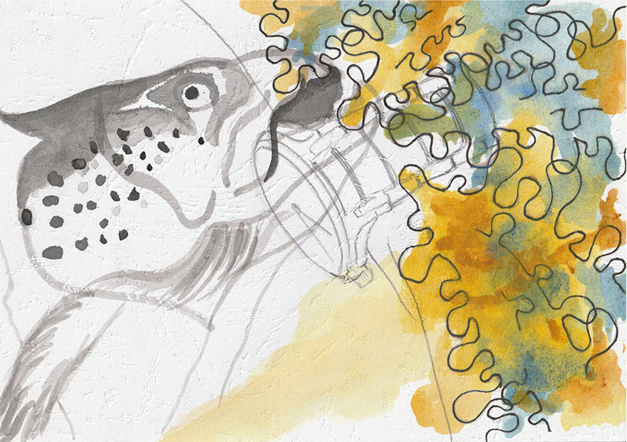 Kreative Bildideen in A5Birgit Totzke, Mischtechnik, Bildideen