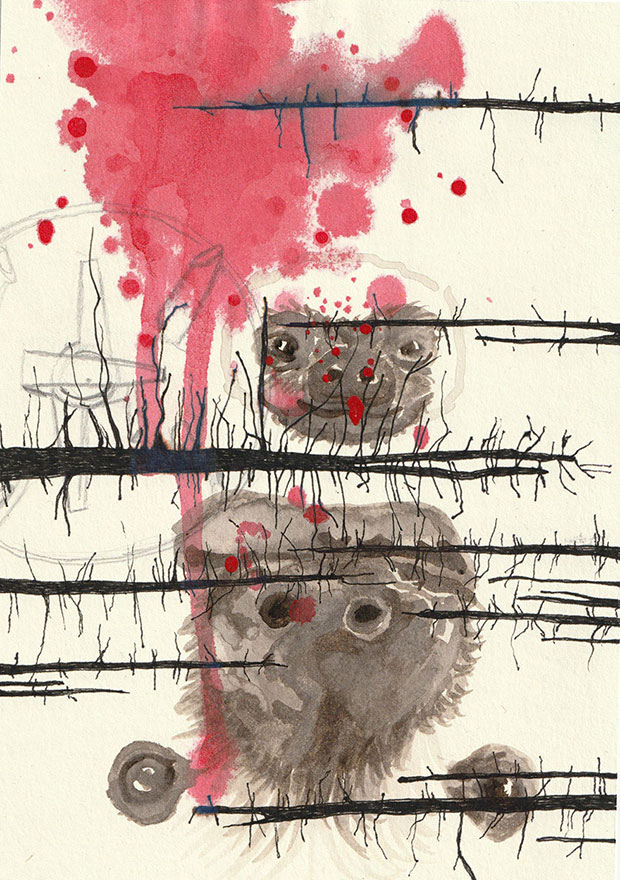 Kreative Bildideen in A5Birgit Totzke, Mischtechnik, Bildideen