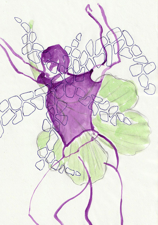 Kreative Bildideen in A5Birgit Totzke, Mischtechnik, Bildideen